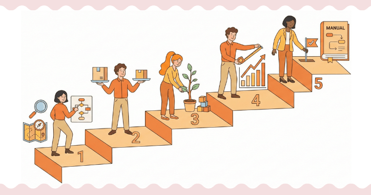 失敗しない自動化ツールの導入5ステップの画像