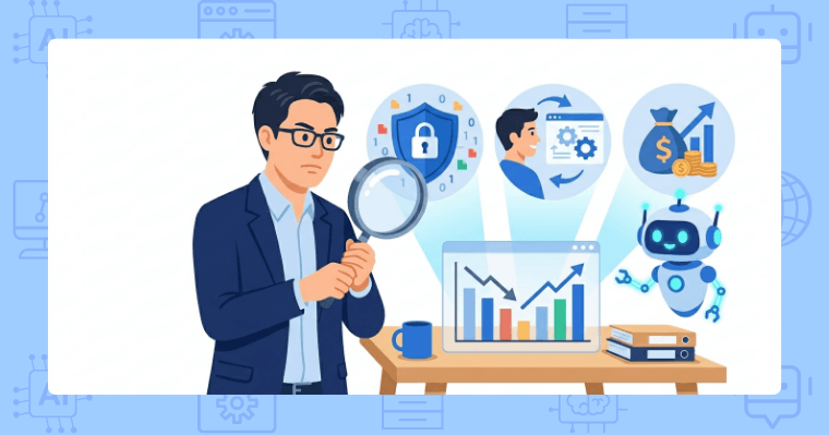 失敗しないAIツール選定の3つのポイントとコスト削減効果の考え方の画像