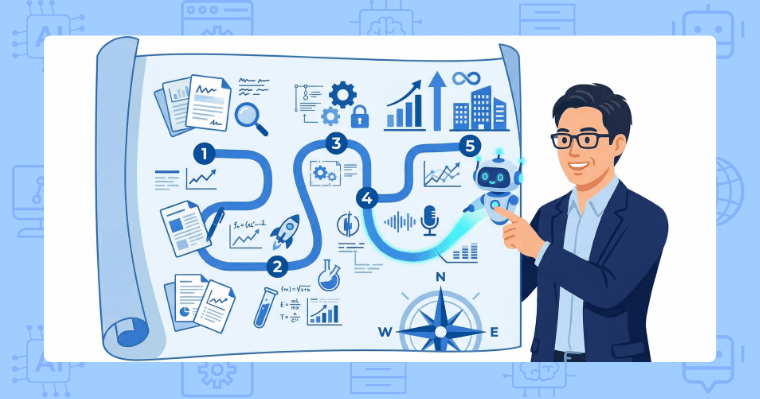 AIツールを導入・定着させるための5ステップの画像