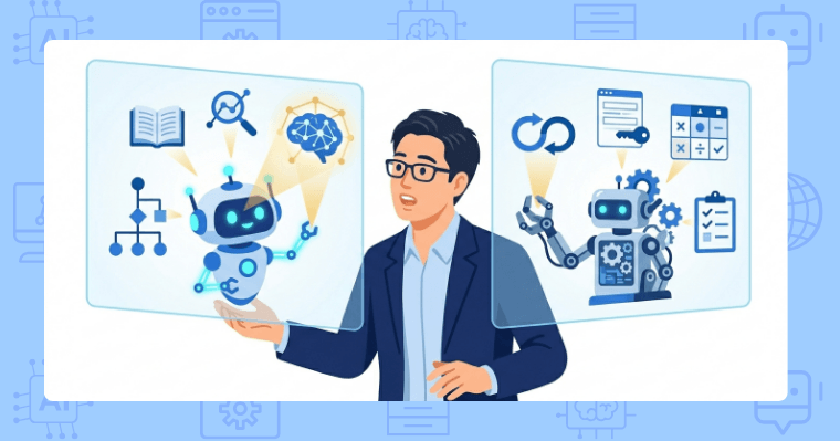 AI業務効率化ツールの基本概念とRPAとの違いの画像